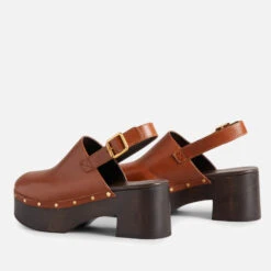 Ted Baker Marjay Leather Heeled Clogs -Vans || Clarks || Ugg Sales 13712382 1224980354501366