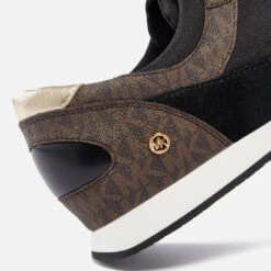 MICHAEL Michael Kors Michael Kors Callan Coated Canvas Trainers -Vans || Clarks || Ugg Sales 13734290 1534982708252082