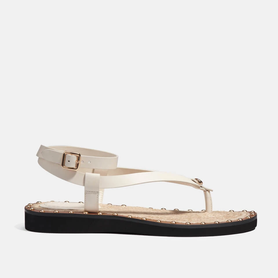 Coach Gracey Leather Sandals 3 Coach Gracey Leather Sandals