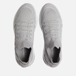 Calvin Klein Ribbed-Knit Running Trainers -Vans || Clarks || Ugg Sales 13745306 1455054817377538