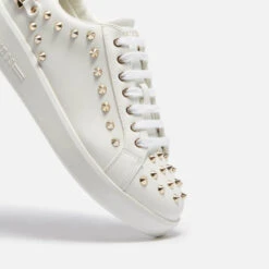 Guess Women's Renatta Faux Leather Low Top Trainers - Milk 9 Guess Women's Renatta Faux Leather Low Top Trainers - Milk -Vans || Clarks || Ugg Sales 13753473 1524969772880264