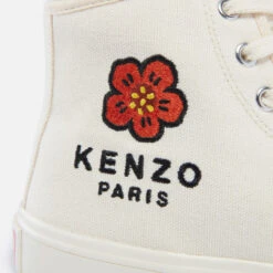 KENZO School Logo-Embroidered High-Top Trainers -Vans || Clarks || Ugg Sales 13760054 7284991830557294