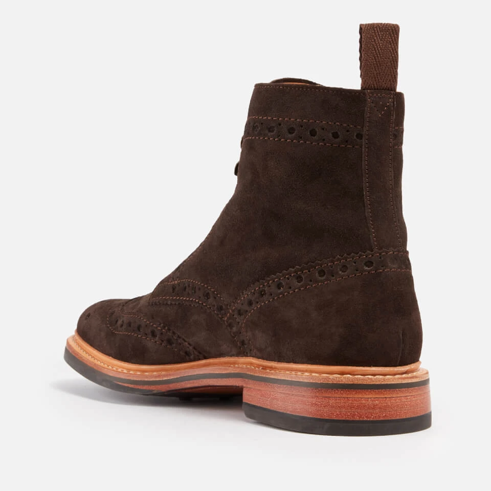 Grenson Fred Suede Brogue Boots 5 Grenson Fred Suede Brogue Boots - Image 3