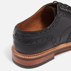 Grenson Men's Archie Leather Brogues - Black -Vans || Clarks || Ugg Sales 13794723 2265022193866537