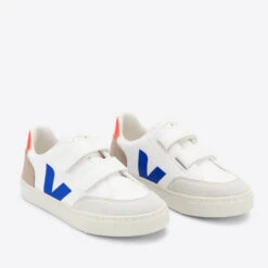 VEJA Kids' V-12 Leather And Vegan Suede Trainers -Vans || Clarks || Ugg Sales 13798906 5864985570598957