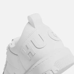 HUGO Men's Kilian Leather Trainers -Vans || Clarks || Ugg Sales 13802009 7415006032849965