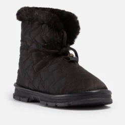Kurt Geiger London Kids’ Mini Orson Satin-Shell Boots -Vans || Clarks || Ugg Sales 13807685 9295001656913558
