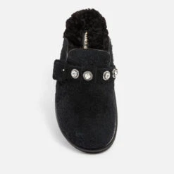 Kurt Geiger London Orson Crystal-Embellished Suede Mules -Vans || Clarks || Ugg Sales 13831359 2084975436463945