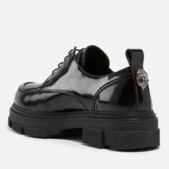 Kurt Geiger London Women's Bird Eagle Leather Lace Up Shoes - Black -Vans || Clarks || Ugg Sales 13831373 5824969773454440