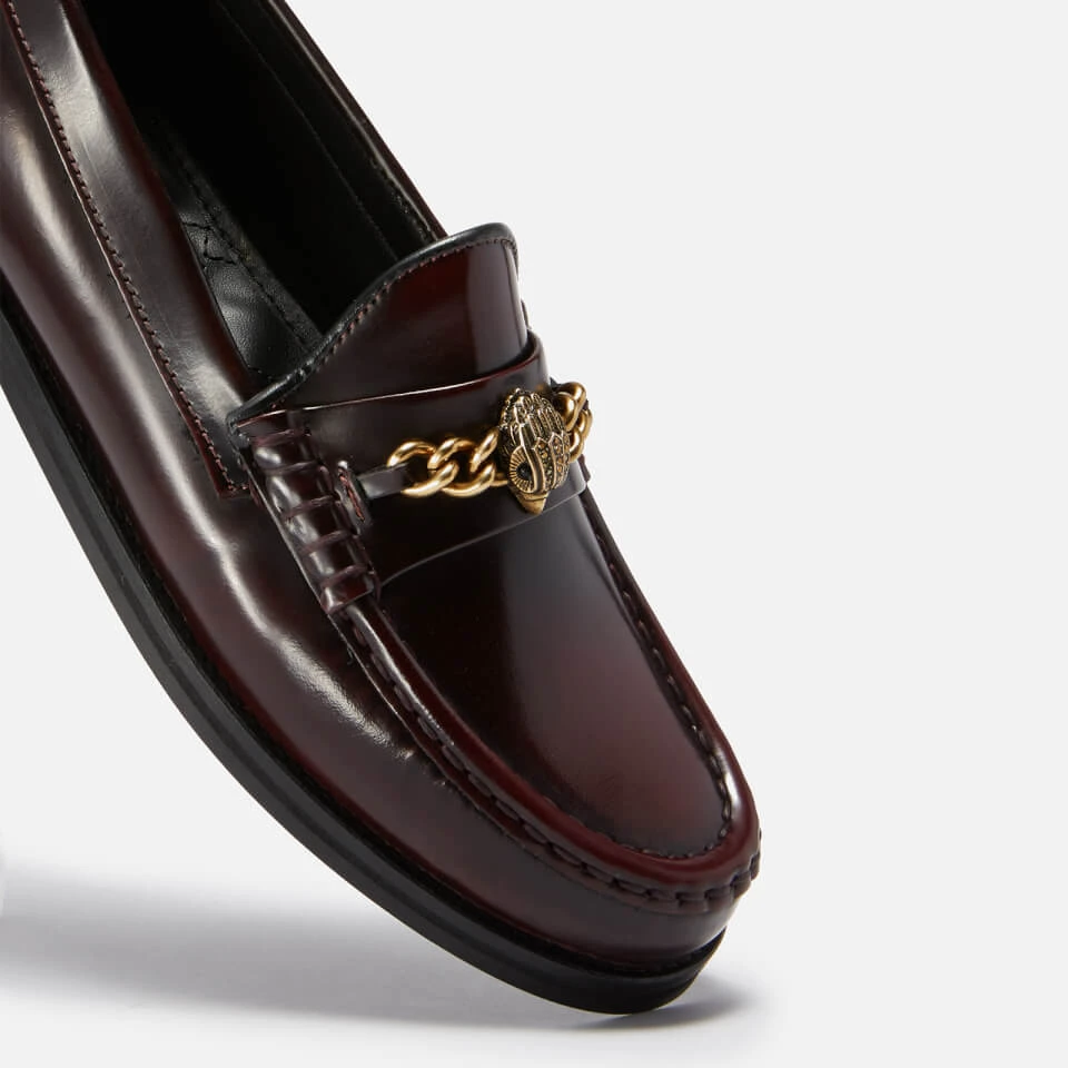 Kurt Geiger London Women's Chelsea Leather Loafers - Wine 6 Kurt Geiger London Women's Chelsea Leather Loafers - Wine - Image 4