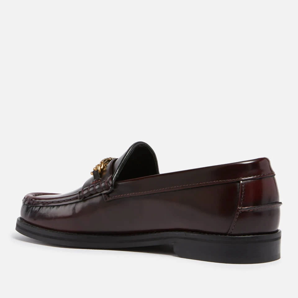 Kurt Geiger London Women's Chelsea Leather Loafers - Wine 4 Kurt Geiger London Women's Chelsea Leather Loafers - Wine - Image 2