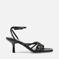 Steve Madden Mid-Heeled Faux Leather Sandals