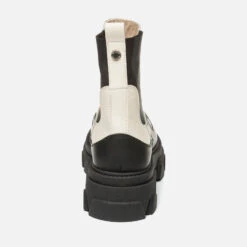 Steve Madden Merilyn Two-Tone Leather Chelsea Boots -Vans || Clarks || Ugg Sales 13834866 6224986137824989