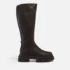 Steve Madden Mana Leather Knee-High Platform Boots -Vans || Clarks || Ugg Sales 13834874 1374991832944193