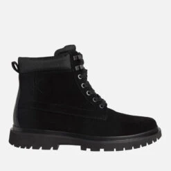 Calvin Klein Jeans Leather And Suede Boots