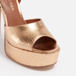 Kurt Geiger London Pierra Leather Platform Heeled Sandals -Vans || Clarks || Ugg Sales 13846222 1665001657353157