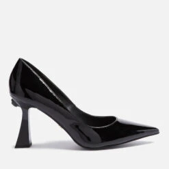 Kurt Geiger London Patent Heeled Court Shoes
