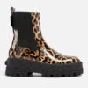 Kurt Geiger London Patent Leopard-Print Leather Chelsea Boots -Vans || Clarks || Ugg Sales 13846280 7024993328208087
