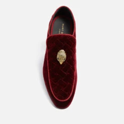 Kurt Geiger London Hugh Eagle Velvet Loafers -Vans || Clarks || Ugg Sales 13846325 9344993329339702