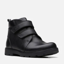 Clarks Kids' Heath Leather Velcro Boots -Vans || Clarks || Ugg Sales 13859728 2084985799712113