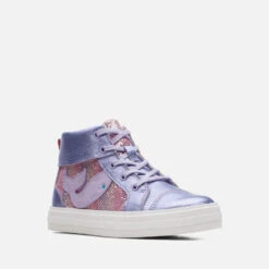 Clarks Kids' Nova City High Top Leather Trainers -Vans || Clarks || Ugg Sales 13860008 4704986067759740