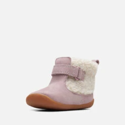 Clarks Toddlers Roamer Moon Suede And Faux Fur Boots -Vans || Clarks || Ugg Sales 13860085 8594986072748545