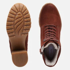 Clarks Clarkwell Suede Heeled Boots -Vans || Clarks || Ugg Sales 13873486 1704996686735453