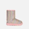 UGG Kids’ Classic II Glittered Faux Suede And Faux Shearling Boots -Vans || Clarks || Ugg Sales 13884433 1384981927462113