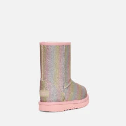UGG Kids’ Classic II Glittered Faux Suede And Faux Shearling Boots -Vans || Clarks || Ugg Sales 13884433 4954981927695900