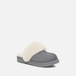 UGG Kids’ Cosy II Suede And Wool-Blend Slippers -Vans || Clarks || Ugg Sales 13884460 1744981928953155