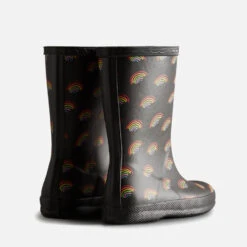 Hunter Classic Rainbow-Print Rubber Wellington Boots -Vans || Clarks || Ugg Sales 13886713 5594982458566714