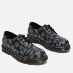 Dr. Martens 1461 Distorted Leopard Leather Shoes -Vans || Clarks || Ugg Sales 13887272 5285000861022384