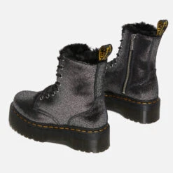 Dr. Martens Women's Jadon Distressed Metallic Leather Boots -Vans || Clarks || Ugg Sales 13887420 7565020023895725