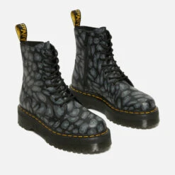 Dr. Martens Jadon Distorted Leopard Leather Platform Boots -Vans || Clarks || Ugg Sales 13887434 1265000861261775