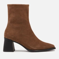 Vagabond Hedda Suede Heeled Boots