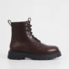 Vagabond Jeff Leather Lace-Up Boots