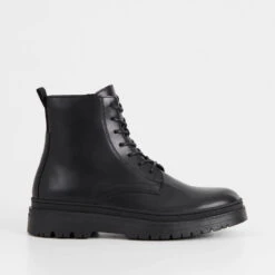Vagabond James Leather Lace Up Boots
