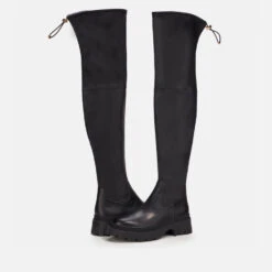 Coach Jolie Leather Thigh-High Boots -Vans || Clarks || Ugg Sales 13891934 7074997014904487