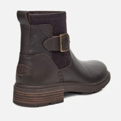 UGG Harrison Moto Buckle Detail Leather Ankle Boots -Vans || Clarks || Ugg Sales 13897550 1744978547209773