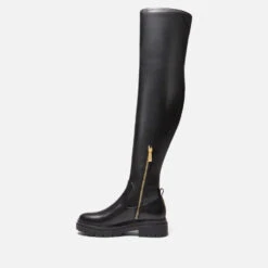 MICHAEL Michael Kors Women's Cyrus Leather Knee-High Boots -Vans || Clarks || Ugg Sales 13906817 1165023721584056