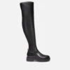 MICHAEL Michael Kors Women's Cyrus Leather Knee-High Boots -Vans || Clarks || Ugg Sales 13906817 4715023721502546