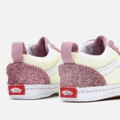 Vans Babies’ Old Skool Crib Glittered Faux Leather Trainers -Vans || Clarks || Ugg Sales 13908955 3414982217155742