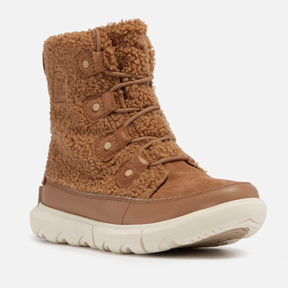 Sorel Explorer II Joan Faux Shearling And Leather Boots 4 Sorel Explorer II Joan Faux Shearling And Leather Boots - Image 2