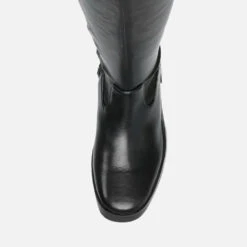 Steve Madden Clifftop Faux Leather Heeled Knee Boots -Vans || Clarks || Ugg Sales 13940797 1174991578438077