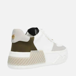 Steve Madden Park Faux Leather And Suede Flatform Trainers -Vans || Clarks || Ugg Sales 13940860 1414991579507895