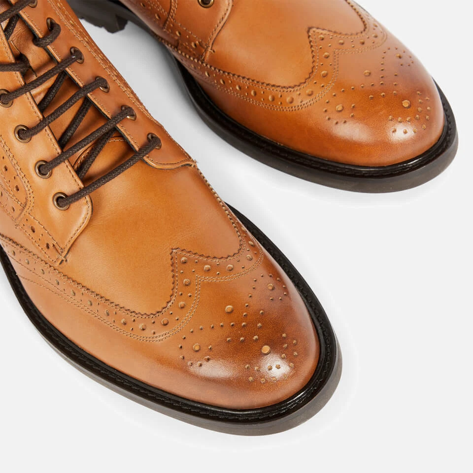 Ted Baker Wadelan Leather Brogue Boots 4 Ted Baker Wadelan Leather Brogue Boots - Image 2