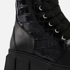 ALOHAS Can Can Croc-Effect And Smooth Leather Boots -Vans || Clarks || Ugg Sales 13947005 6895052434577954