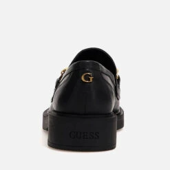 Guess Women's Kabela Chain-Embellished Leather Loafers -Vans || Clarks || Ugg Sales 13972678 1285020859843310