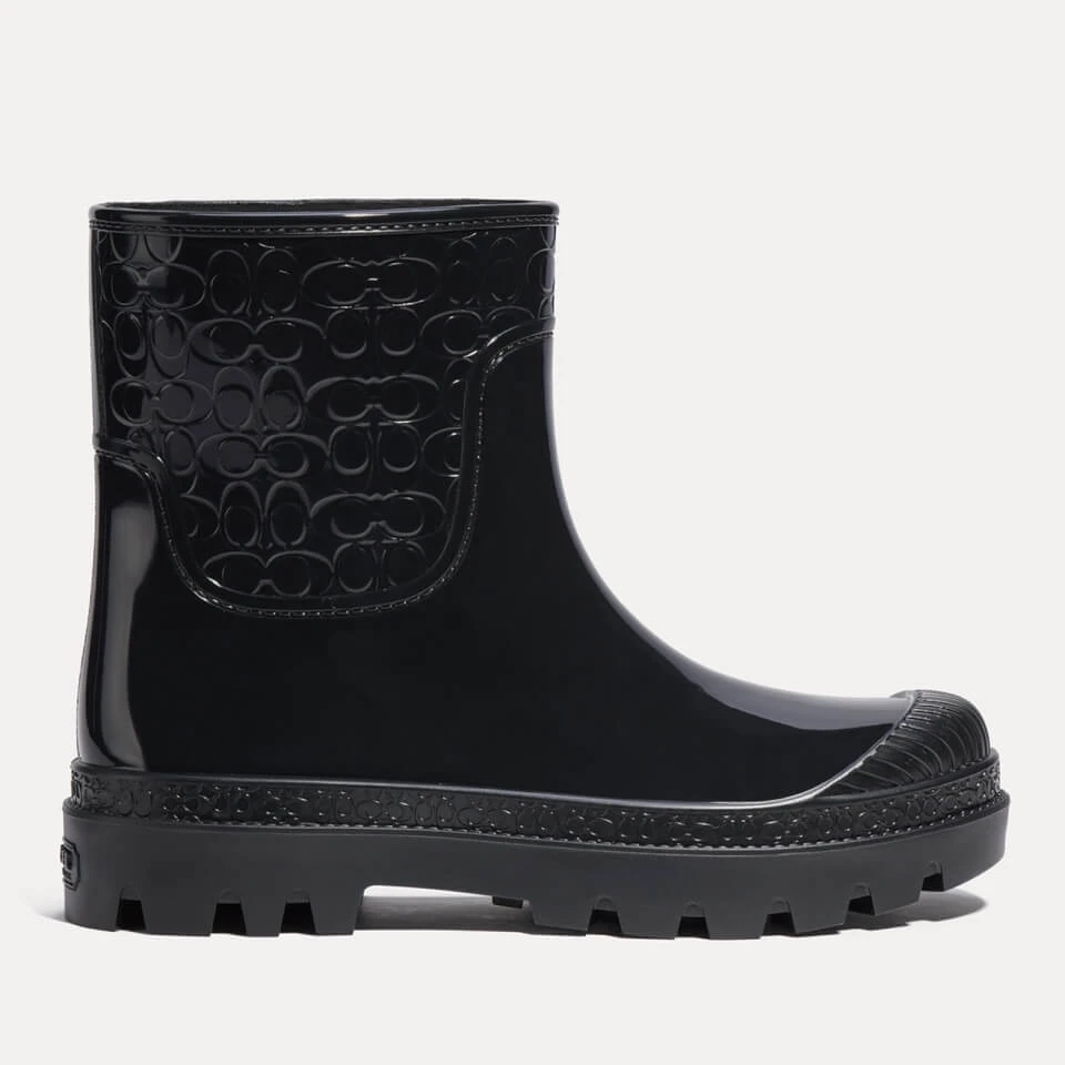 Coach Women's Millie Monogram Rubber Wellington Boots 3 Coach Women's Millie Monogram Rubber Wellington Boots