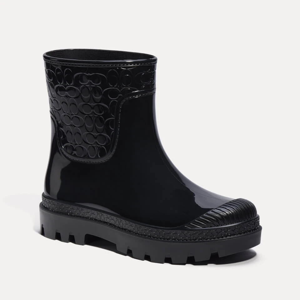 Coach Women's Millie Monogram Rubber Wellington Boots 4 Coach Women's Millie Monogram Rubber Wellington Boots - Image 2